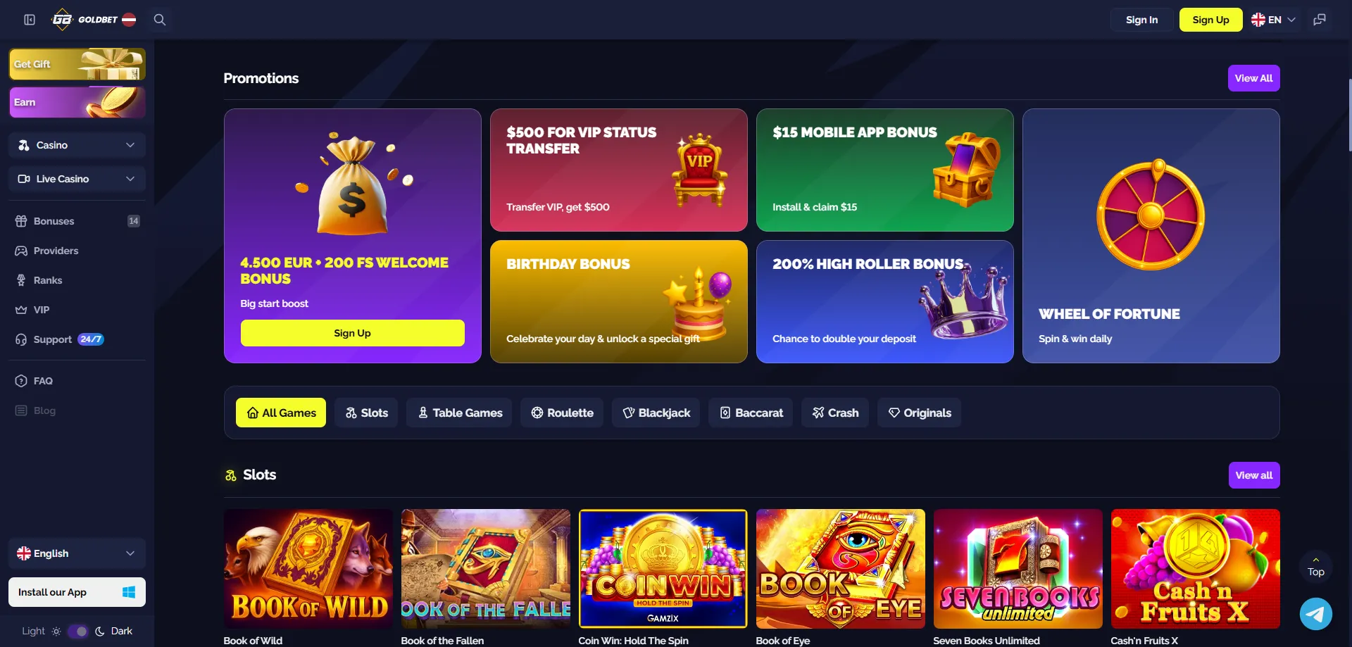 Goldbet Casino преглед – казино и спортни залози за България
